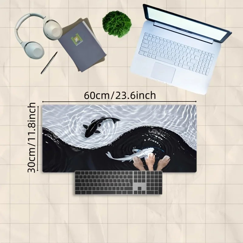 Japanese Mousepad : Koi Pond