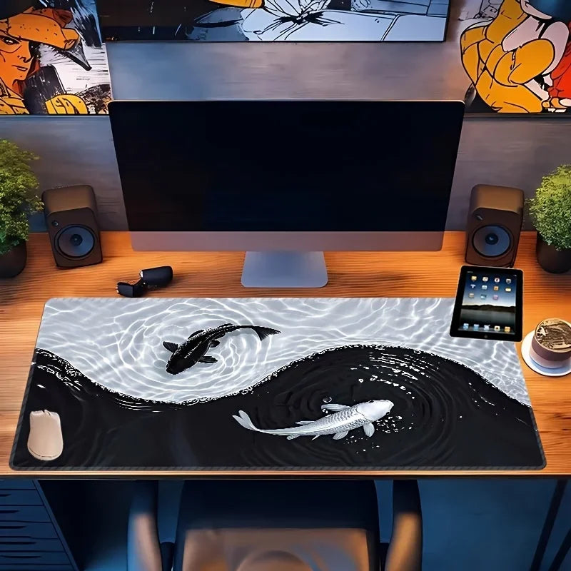 Japanese Mousepad : Koi Pond