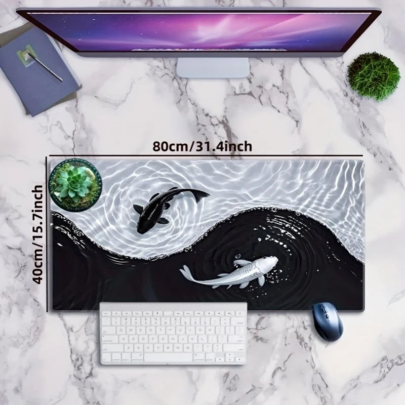 Japanese Mousepad : Koi Pond