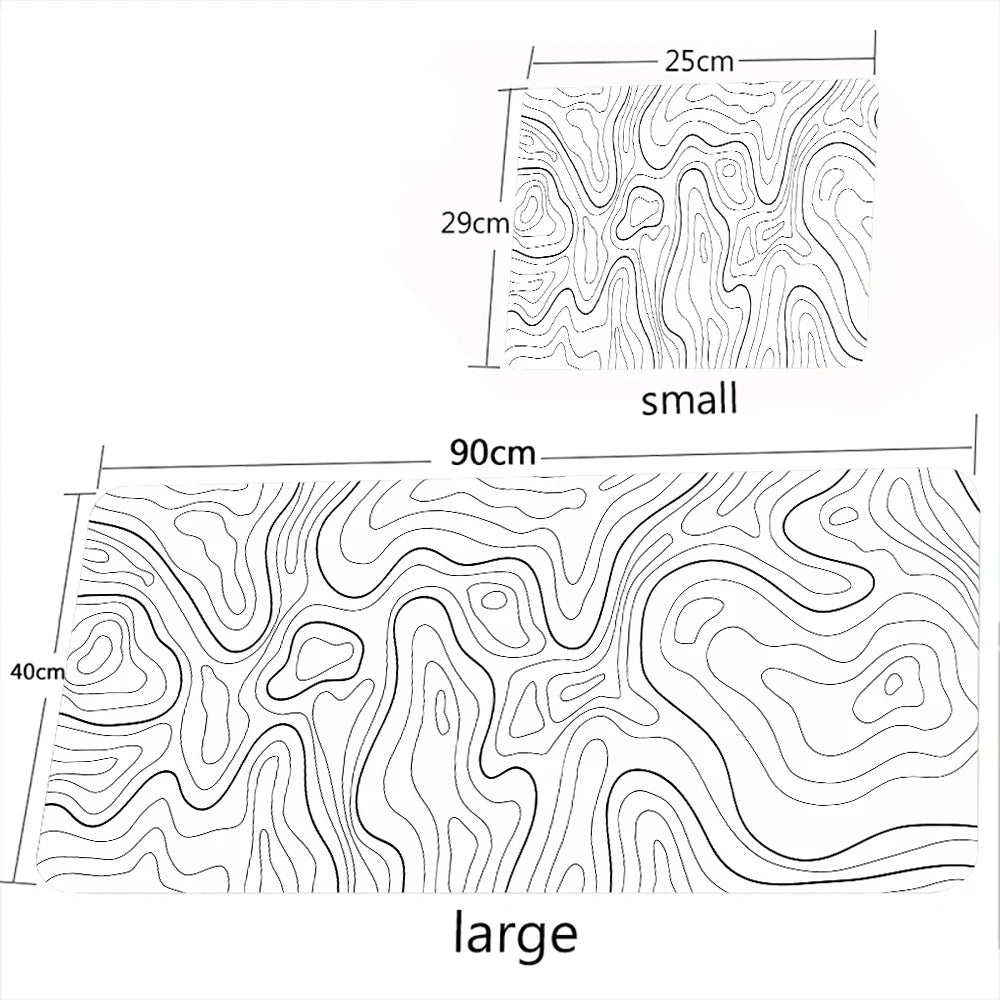 Topographic Mousepad