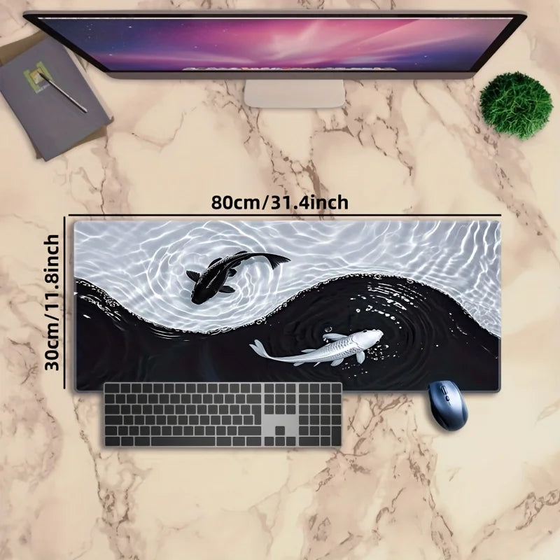 Japanese Mousepad : Koi Pond