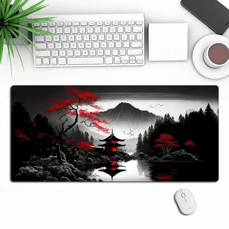 Japanese Mousepad : Cherry Blossom Valley