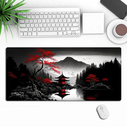 Japanese Mousepad : Cherry Blossom Valley