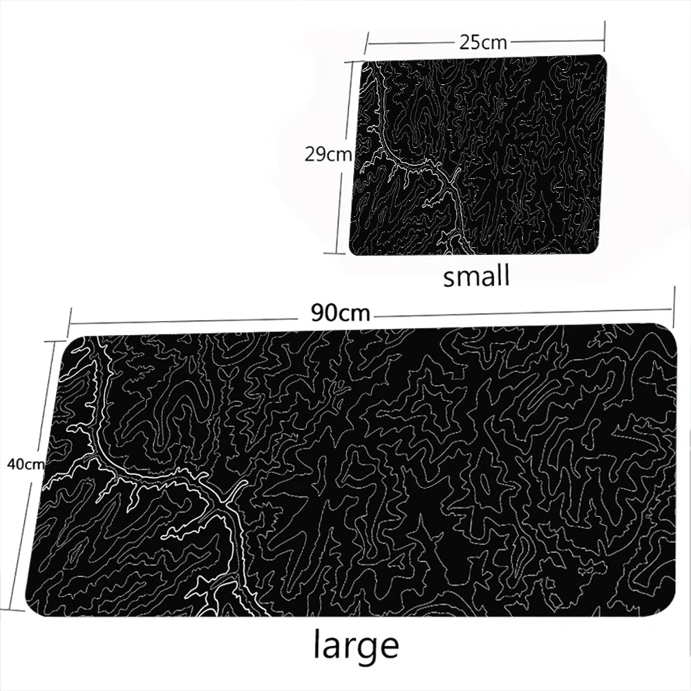 Topographic Mousepad