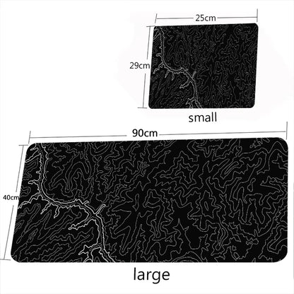 Topographic Mousepad