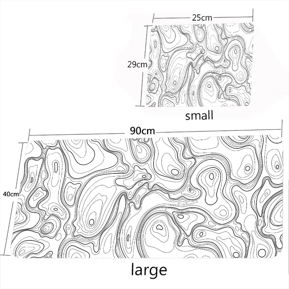 Topographic Mousepad