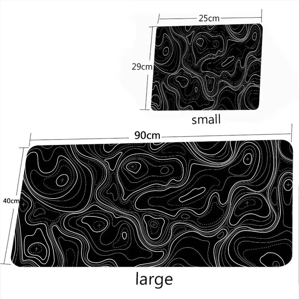 Topographic Mousepad