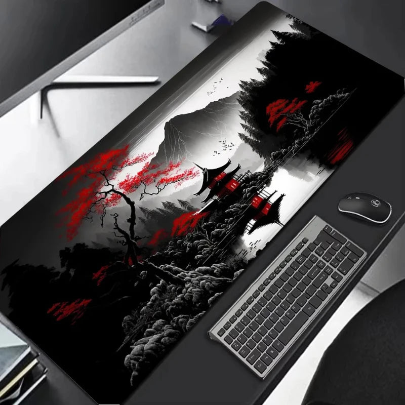 Japanese Mousepad : Cherry Blossom Valley