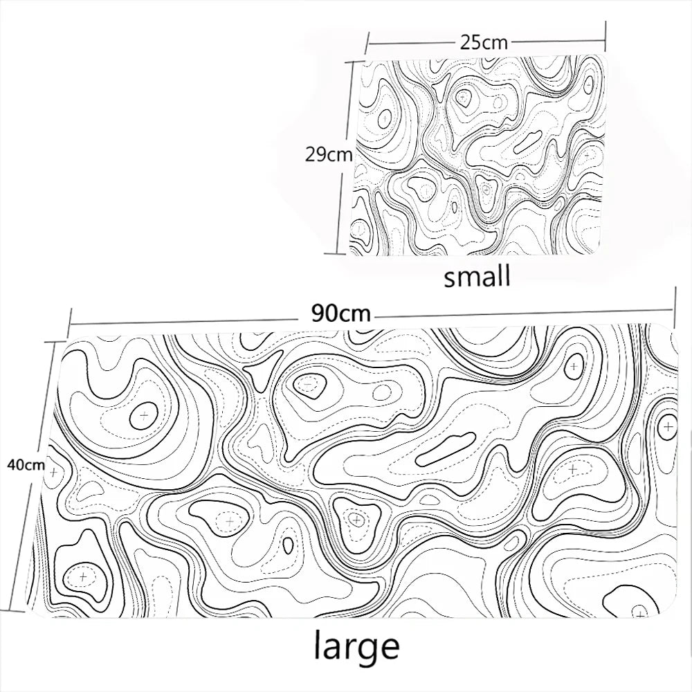 Topographic Mousepad