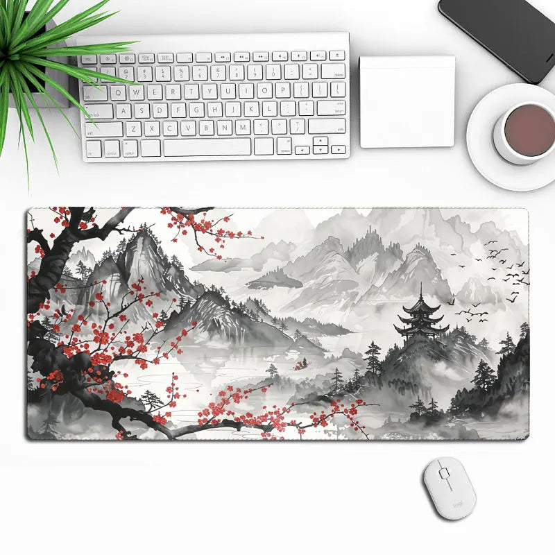 Japanese Mousepad : Cherry Blossom Valley