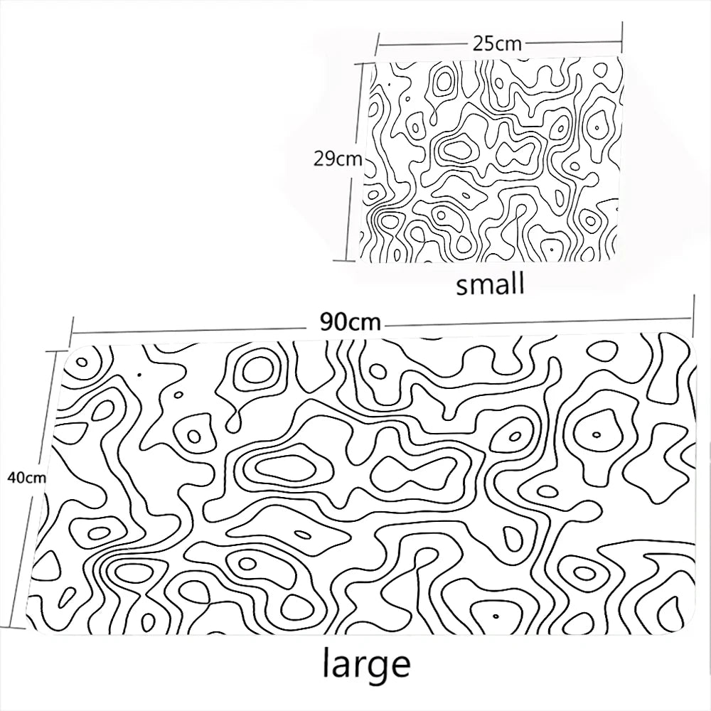 Topographic Mousepad